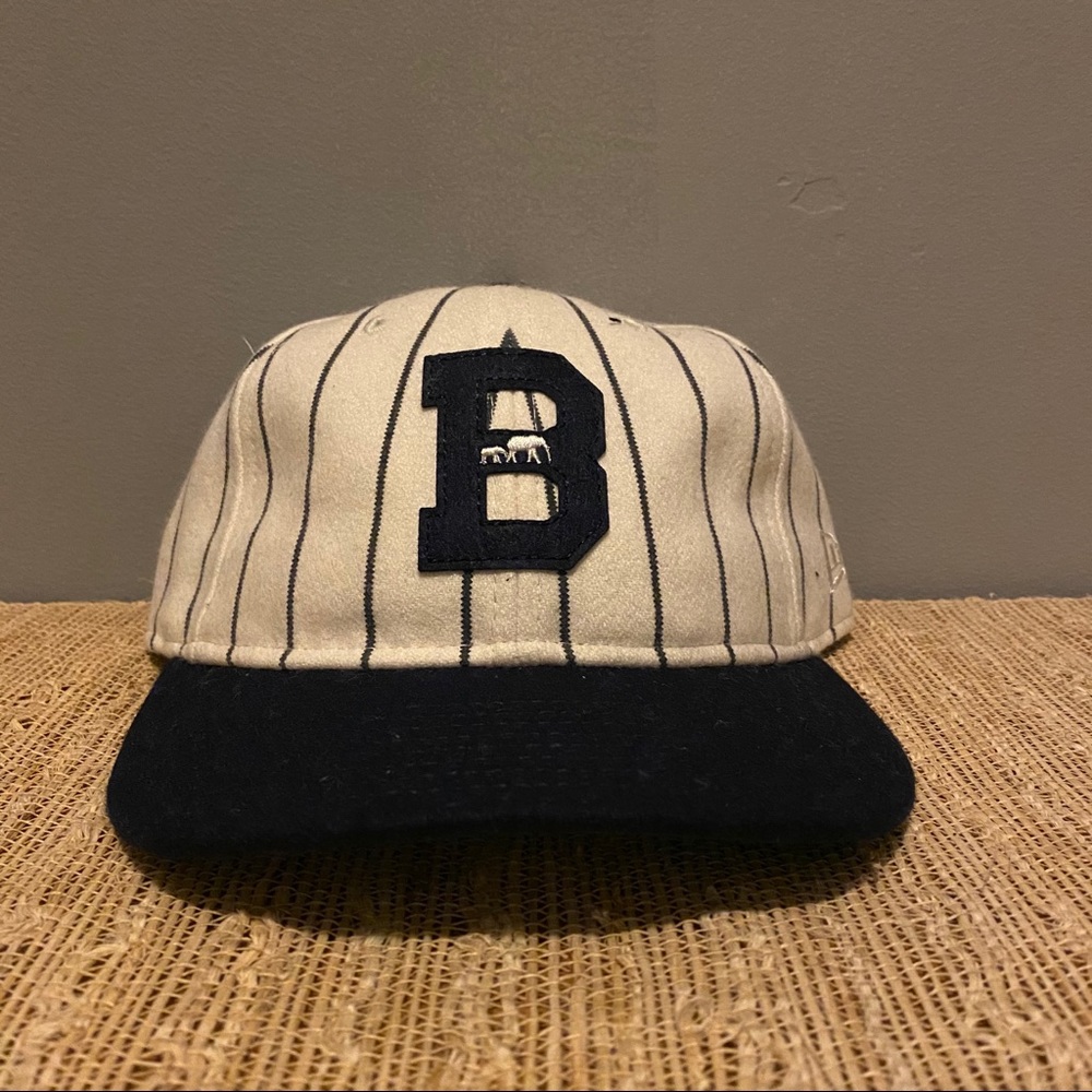 Brooklyn Circus Pinstripe Wool Strapback cap